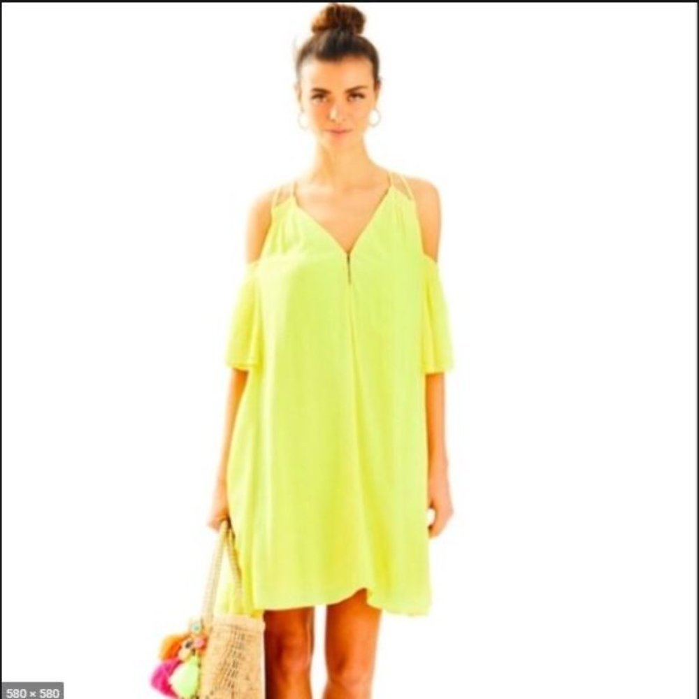 Lilly Pulitzer Bellamie cold shoulder dress